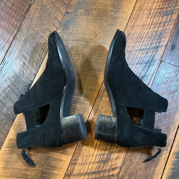 ABLE Gamboa Black Suede Leather Ankle Boots | Women’s Size 10 | Made in Peru - Picture 7 of 10